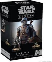 Star Wars Legion Din Djarin & Grogu Operative Expansion SWL98EN